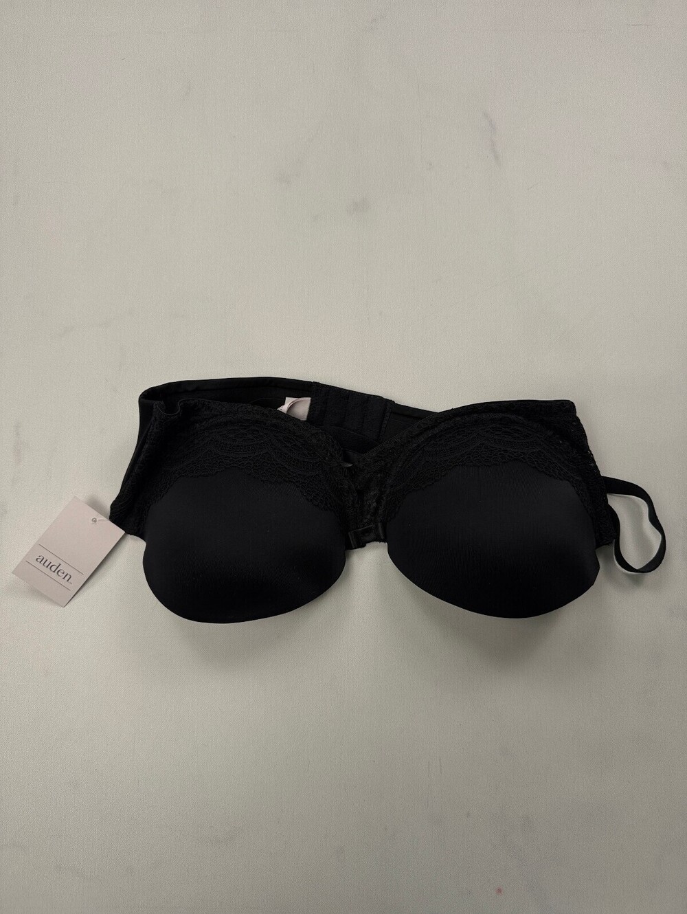 Auden Strapless Bra Black Modern Feminine - Womens 36B